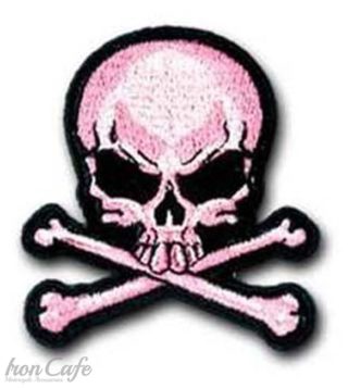 Toppa pink skull & bones-7