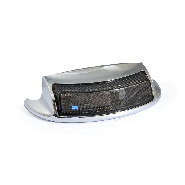 Fregio parafango posteriore con luce LED e lente fumè