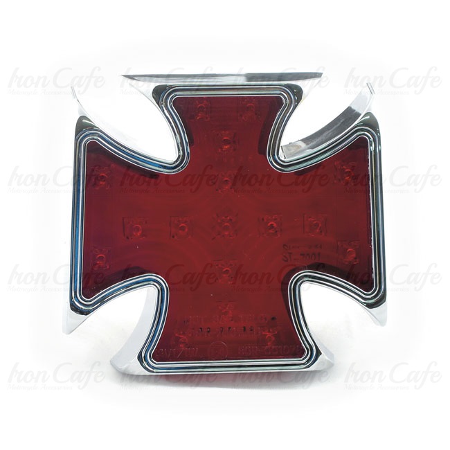 Fanale posteriore croce maltese rossa