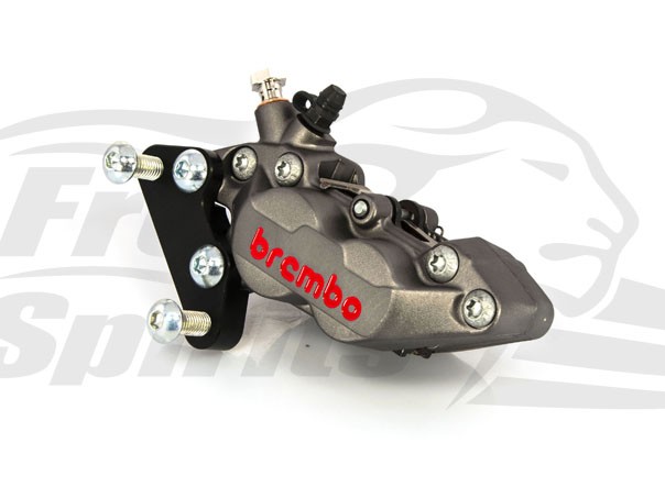 Kit freno Brembo anteriore 4 pistoni (titanio) per Harley Davidson Sportster 00-13