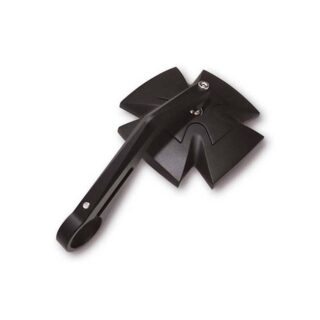 Specchio bar-end iron cross Nero