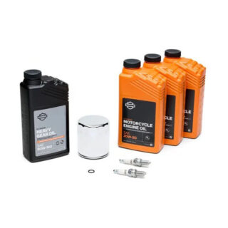 Kit tagliando Originale Heavy Duty 84-20 XL Sportster, filtro cromato
