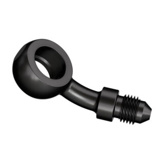 Raccordo banjo nero 20° 12mm