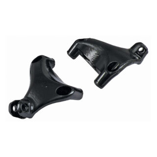 Supporti pedalini passeggero neri 04-13 Sportster