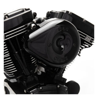 Filtro aria S&S Stealth Teardrop Nero